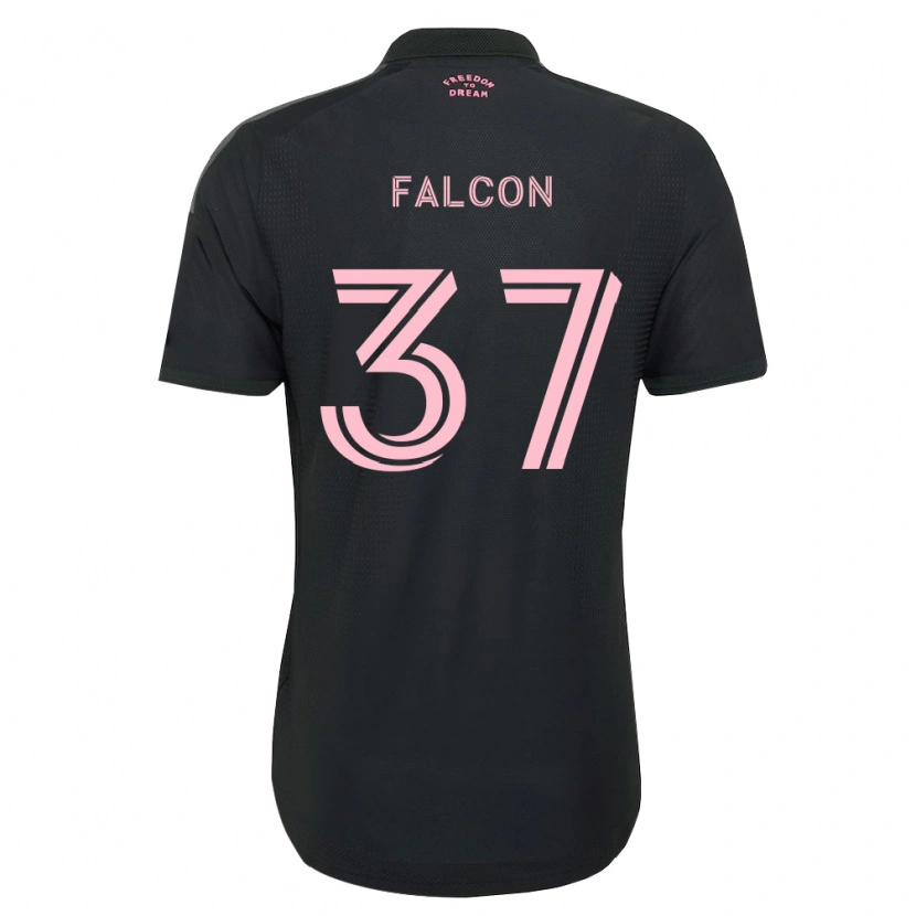 Danxen Kvinnor Maximiliano Falcón #37 Rosa Svart Vit Bortatröja Matchtröjor 2026/27 Tröjor T-Tröja