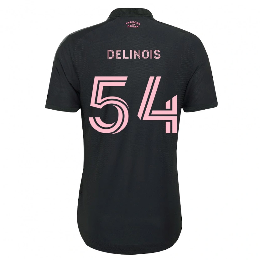 Danxen Kvinnor Lovend's Delinois #54 Rosa Svart Vit Bortatröja Matchtröjor 2026/27 Tröjor T-Tröja