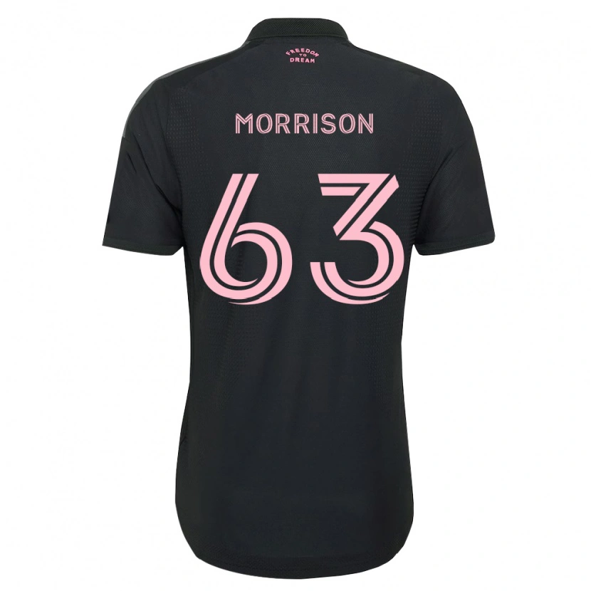 Danxen Kvinnor Sloan Morrison #63 Rosa Svart Vit Bortatröja Matchtröjor 2026/27 Tröjor T-Tröja