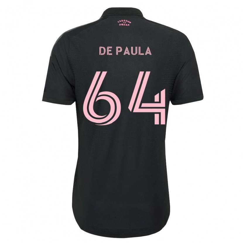 Danxen Kvinnor Matteo De Paula #64 Rosa Svart Vit Bortatröja Matchtröjor 2026/27 Tröjor T-Tröja