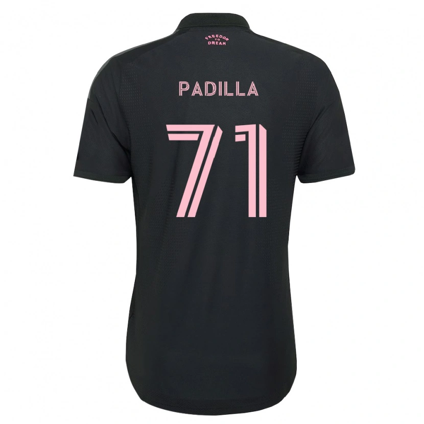 Danxen Kvinnor Alexander Padilla #71 Rosa Svart Vit Bortatröja Matchtröjor 2026/27 Tröjor T-Tröja