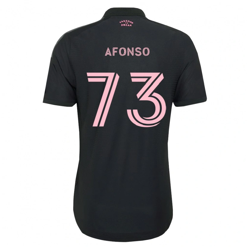 Danxen Kvinnor Leo Afonso #73 Rosa Svart Vit Bortatröja Matchtröjor 2026/27 Tröjor T-Tröja