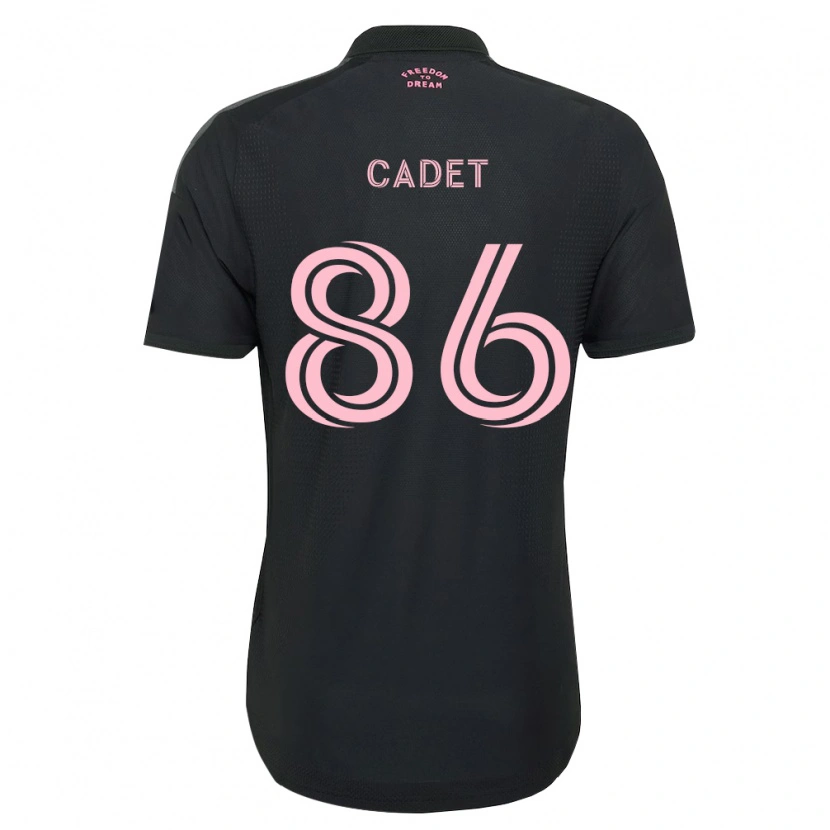 Danxen Kvinnor Zidane Cadet #86 Rosa Svart Vit Bortatröja Matchtröjor 2026/27 Tröjor T-Tröja