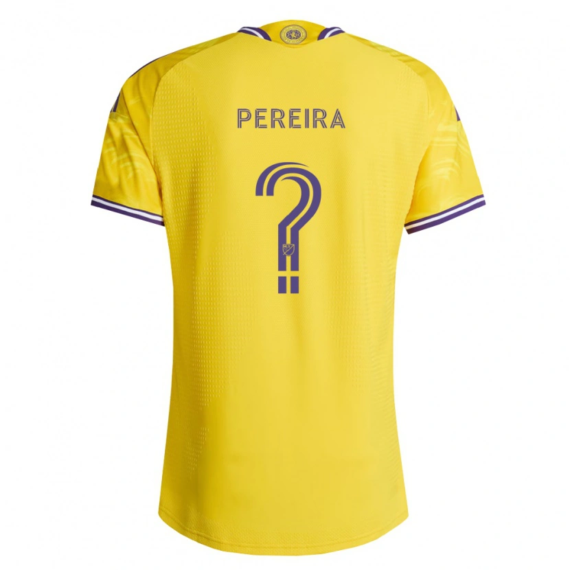 Danxen Kvinnor Dominic Pereira #0 Gul Lila Bortatröja Matchtröjor 2026/27 Tröjor T-Tröja