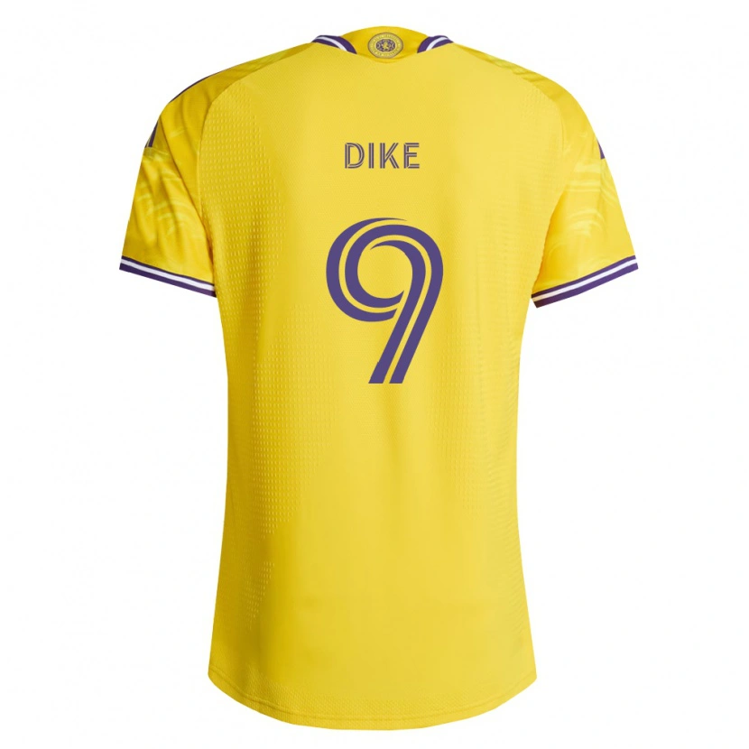 Danxen Kvinnor Daryl Dike #9 Gul Lila Bortatröja Matchtröjor 2026/27 Tröjor T-Tröja