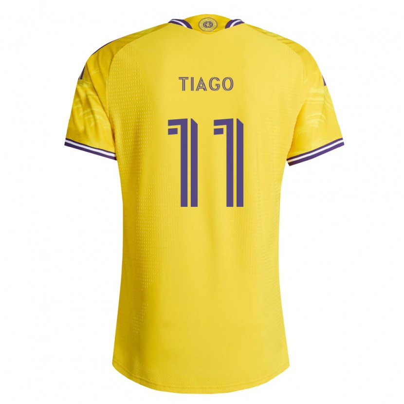Danxen Kvinnor Tiago Souza De Jesus Carvalho #11 Gul Lila Bortatröja Matchtröjor 2026/27 Tröjor T-Tröja