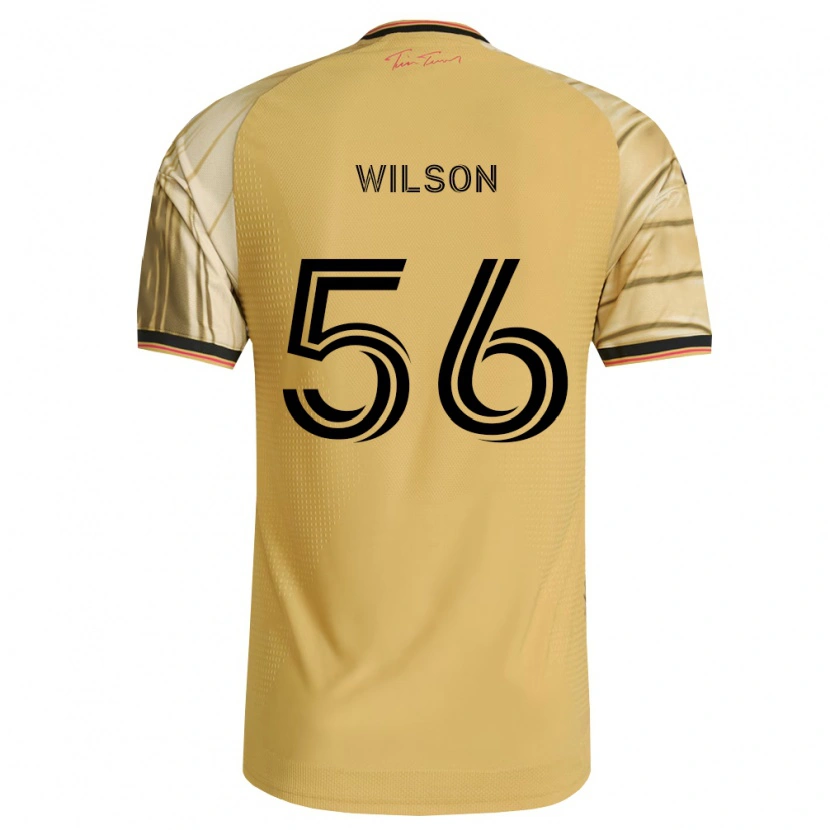 Danxen Kvinnor Blake Wilson #56 Brun Gul Svart Bortatröja Matchtröjor 2026/27 Tröjor T-Tröja