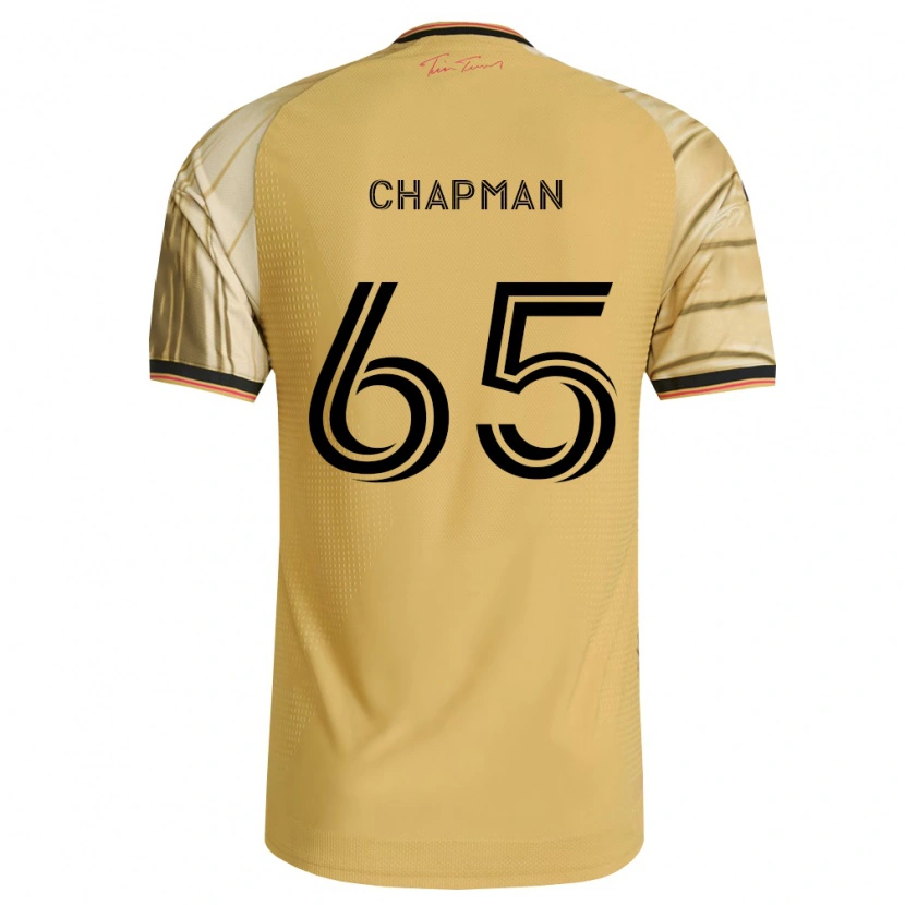 Danxen Kvinnor Owen Chapman #65 Brun Gul Svart Bortatröja Matchtröjor 2026/27 Tröjor T-Tröja