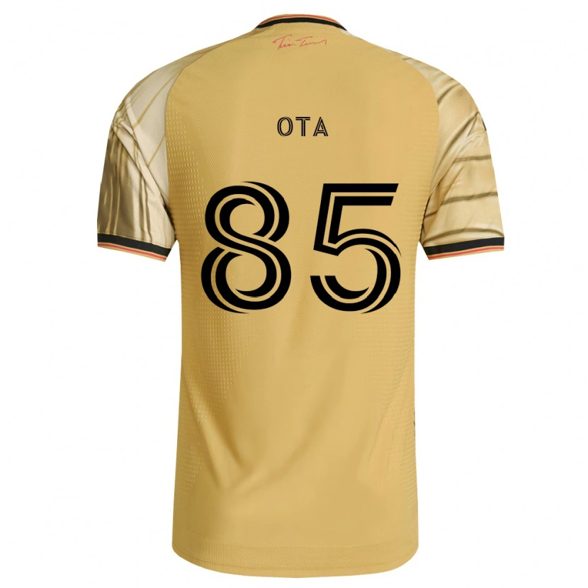 Danxen Kvinnor Yuichiro Ota #85 Brun Gul Svart Bortatröja Matchtröjor 2026/27 Tröjor T-Tröja