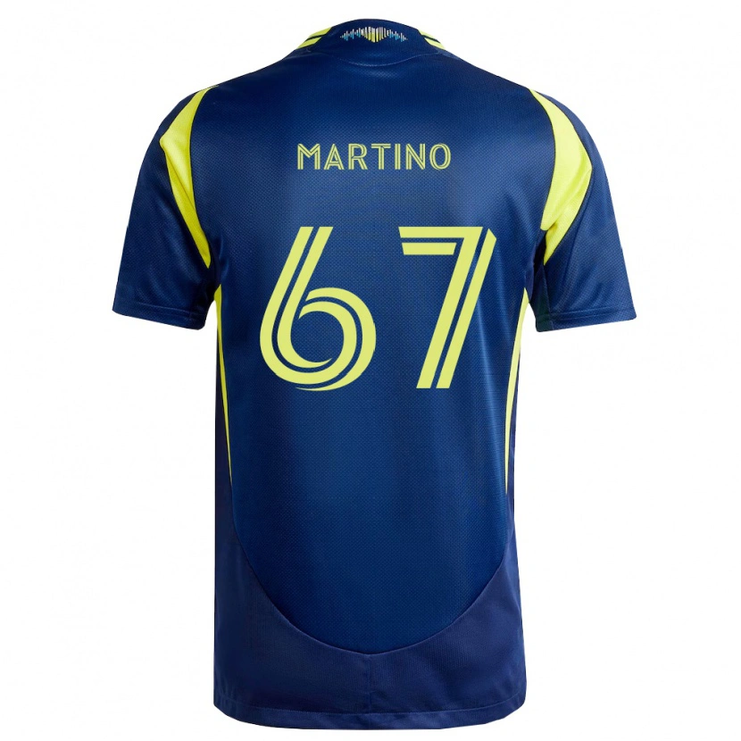 Danxen Kvinnor Ben Martino #67 Gul Marinblå Bortatröja Matchtröjor 2026/27 Tröjor T-Tröja