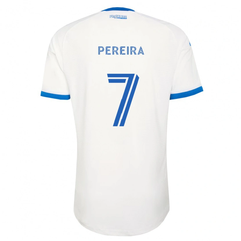 Danxen Kvinnor Daniel Pereira #7 Himmelsblå Vit Bortatröja Matchtröjor 2026/27 Tröjor T-Tröja