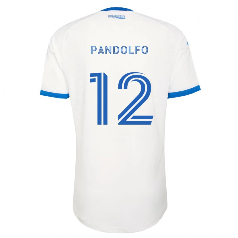 Danxen Kvinnor Gabriel Pandolfo #12 Himmelsblå Vit Bortatröja Matchtröjor 2026/27 Tröjor T-Tröja