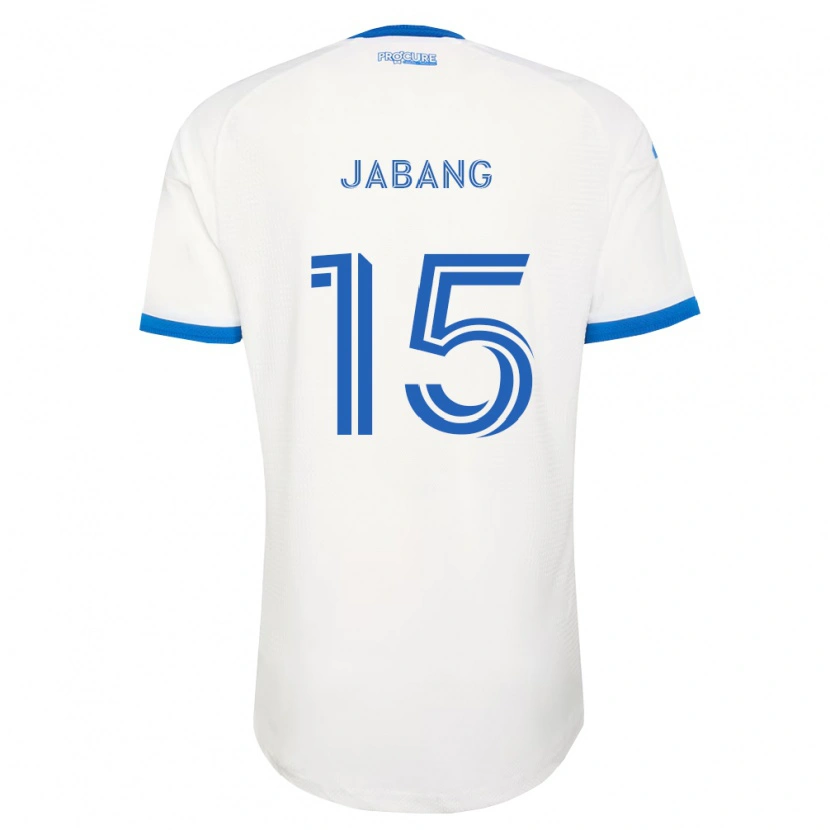 Danxen Kvinnor Ousman Jabang #15 Himmelsblå Vit Bortatröja Matchtröjor 2026/27 Tröjor T-Tröja