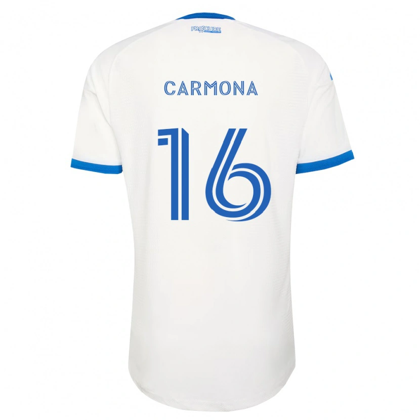 Danxen Kvinnor Wikelman Carmona #16 Himmelsblå Vit Bortatröja Matchtröjor 2026/27 Tröjor T-Tröja