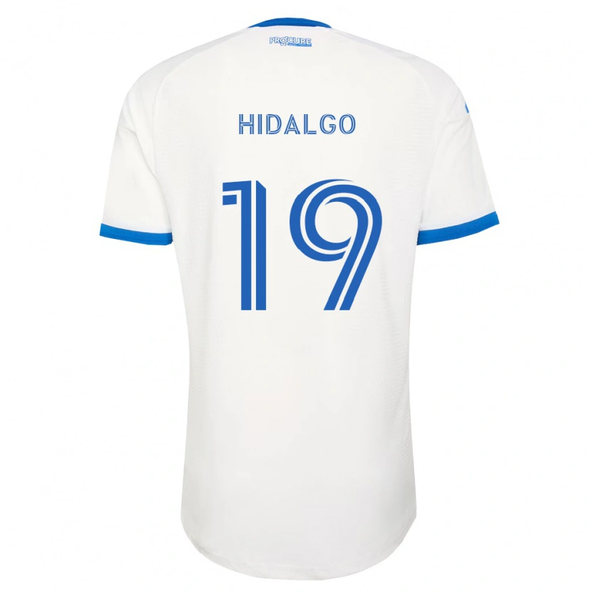 Danxen Kvinnor Bode Hidalgo #19 Himmelsblå Vit Bortatröja Matchtröjor 2026/27 Tröjor T-Tröja