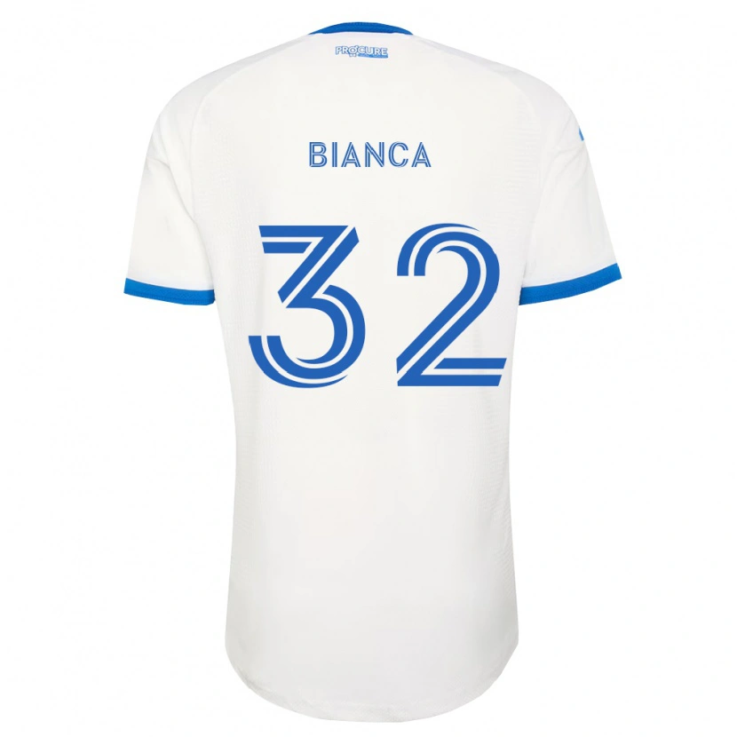 Danxen Kvinnor Hanisch Bianca #32 Himmelsblå Vit Bortatröja Matchtröjor 2026/27 Tröjor T-Tröja
