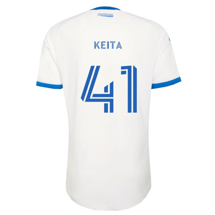 Danxen Kvinnor Samsy Keita #41 Himmelsblå Vit Bortatröja Matchtröjor 2026/27 Tröjor T-Tröja