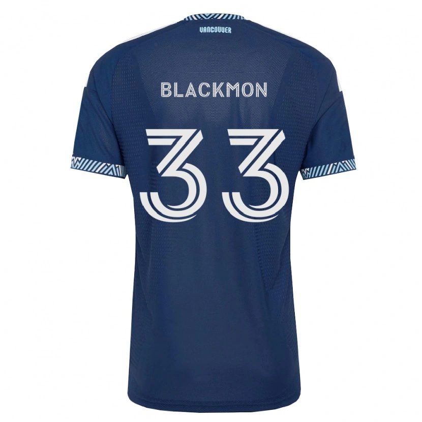 Danxen Kvinnor Tristan Blackmon #33 Mörkblå Vit Bortatröja Matchtröjor 2026/27 Tröjor T-Tröja