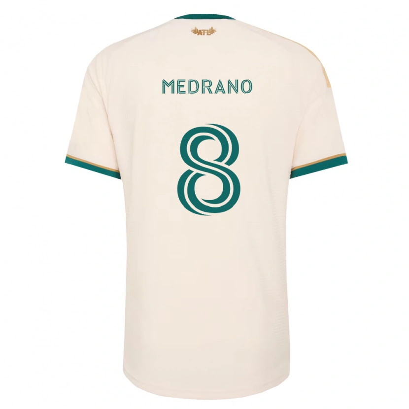 Danxen Kvinnor Keven Medrano #8 Champagnegön Bortatröja Matchtröjor 2026/27 Tröjor T-Tröja
