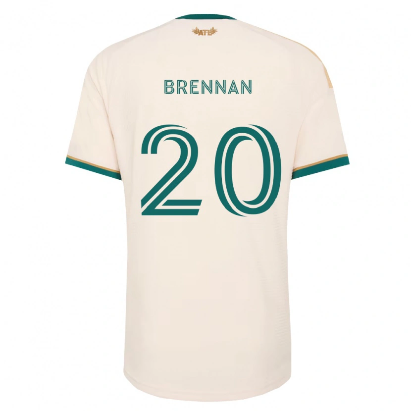 Danxen Kvinnor Luke Brennan #20 Champagnegön Bortatröja Matchtröjor 2026/27 Tröjor T-Tröja
