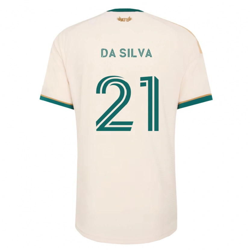 Danxen Kvinnor Lucas Da Silva #21 Champagnegön Bortatröja Matchtröjor 2026/27 Tröjor T-Tröja