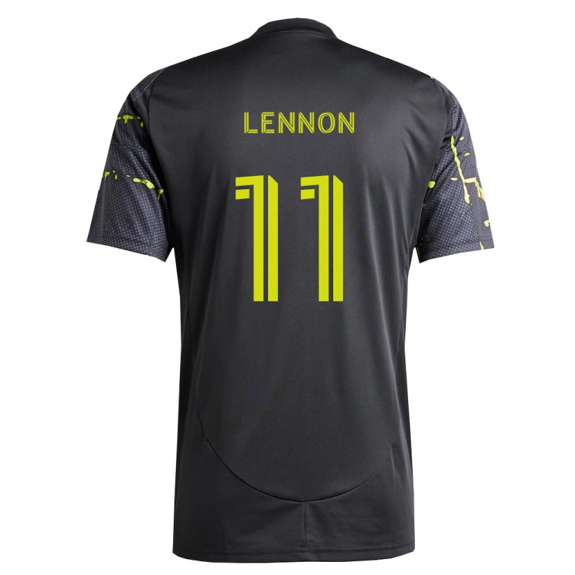 Danxen Kvinnor Brooks Lennon #11 Fluorescerande Gul Svart Bortatröja Matchtröjor 2026/27 Tröjor T-Tröja