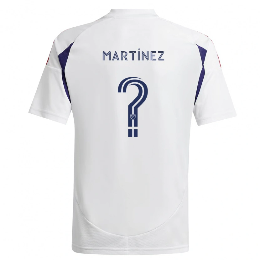 Danxen Kvinnor Javier Martínez #0 Kungligt Blå Röd Brun Bortatröja Matchtröjor 2026/27 Tröjor T-Tröja