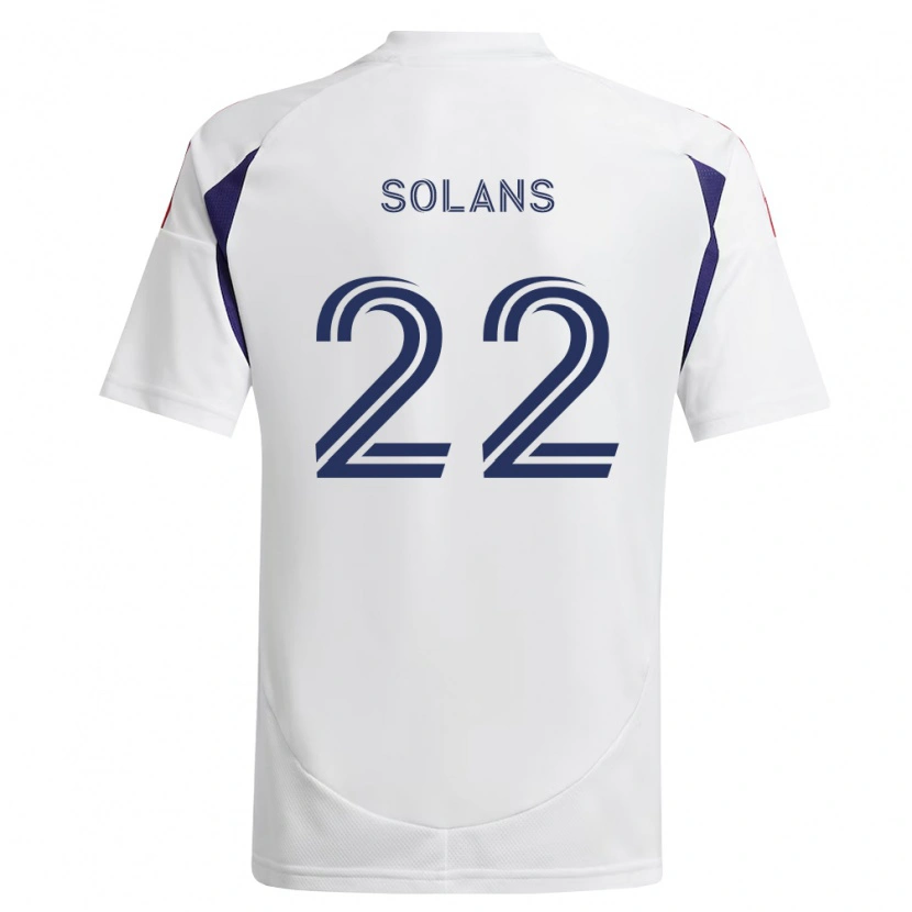 Danxen Kvinnor Sergi Solans #22 Kungligt Blå Röd Brun Bortatröja Matchtröjor 2026/27 Tröjor T-Tröja