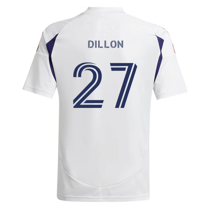 Danxen Kvinnor Griffin Dillon #27 Kungligt Blå Röd Brun Bortatröja Matchtröjor 2026/27 Tröjor T-Tröja