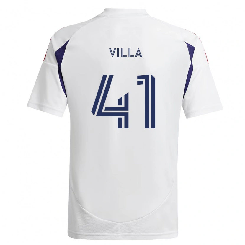 Danxen Kvinnor Gio Villa #41 Kungligt Blå Röd Brun Bortatröja Matchtröjor 2026/27 Tröjor T-Tröja