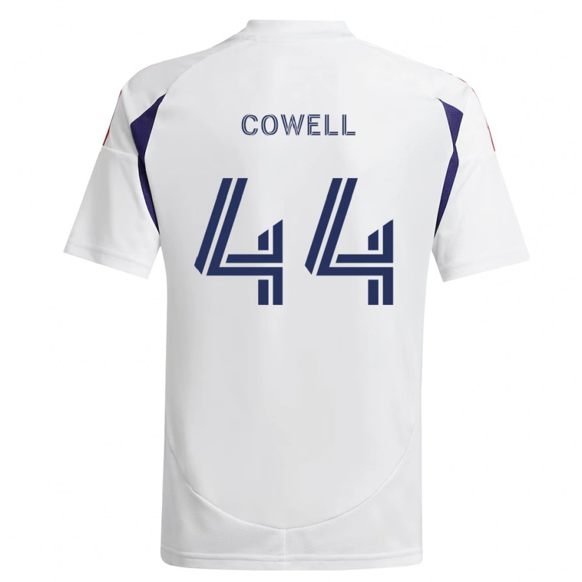 Danxen Kvinnor Chance Cowell #44 Kungligt Blå Röd Brun Bortatröja Matchtröjor 2026/27 Tröjor T-Tröja