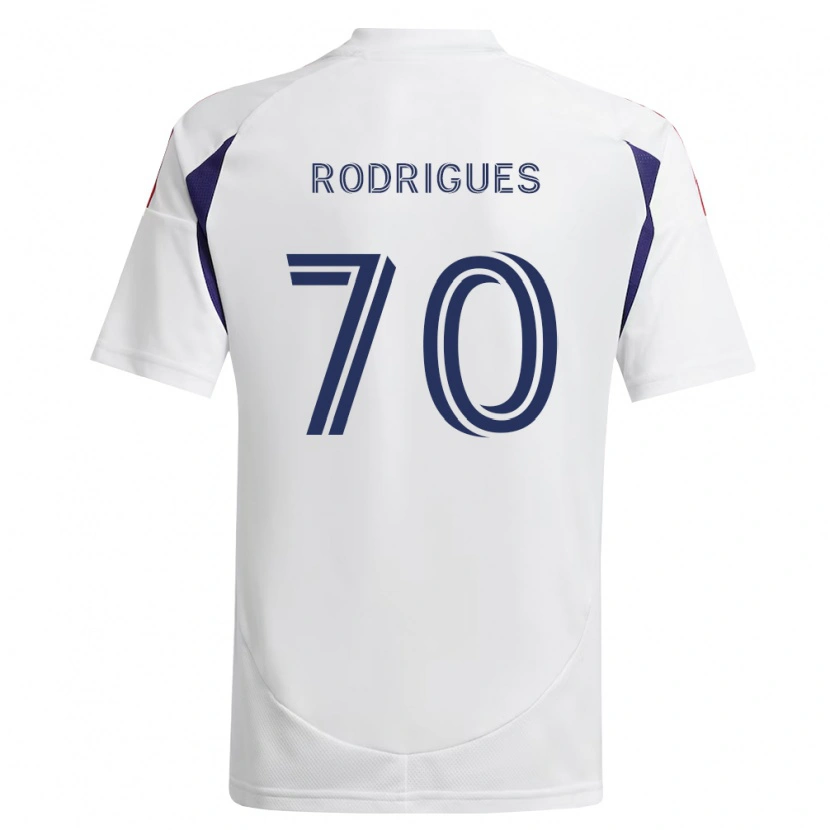 Danxen Kvinnor Lineker Rodrigues #70 Kungligt Blå Röd Brun Bortatröja Matchtröjor 2026/27 Tröjor T-Tröja