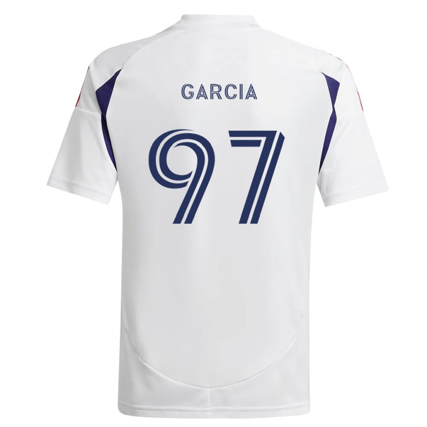 Danxen Kvinnor Gilberto Garcia #97 Kungligt Blå Röd Brun Bortatröja Matchtröjor 2026/27 Tröjor T-Tröja