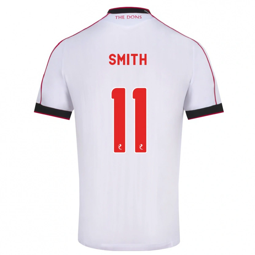 Danxen Kvinnor Lewis Smith #11 Svart Röd Vit Bortatröja Matchtröjor 2026/27 Tröjor T-Tröja