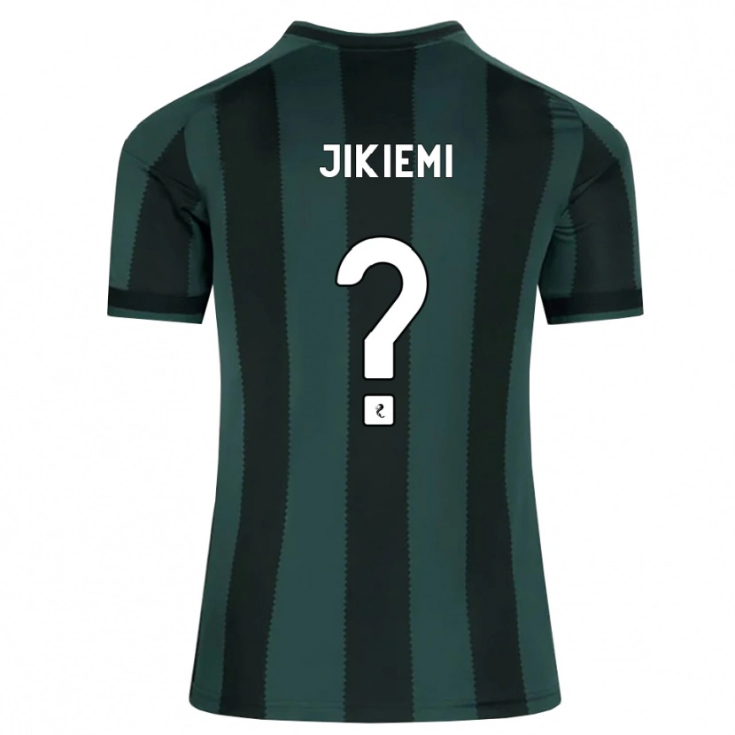 Danxen Kvinnor Dara Jikiemi #0 Mörk Skiffergrå Svart Bortatröja Matchtröjor 2026/27 Tröjor T-Tröja