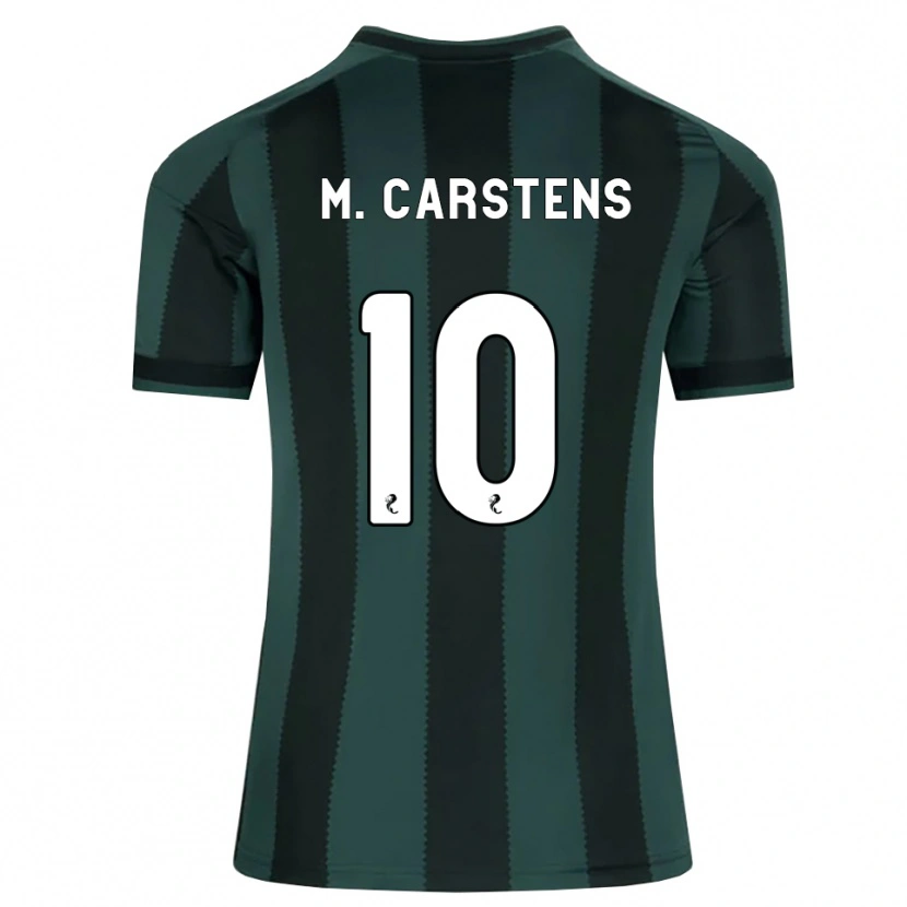 Danxen Kvinnor Mathilde Carstens #10 Mörk Skiffergrå Svart Bortatröja Matchtröjor 2026/27 Tröjor T-Tröja