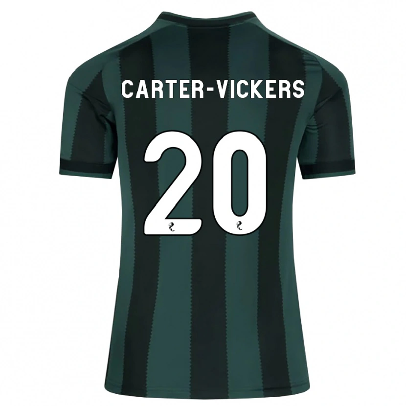Danxen Kvinnor Cameron Carter-Vickers #20 Mörk Skiffergrå Svart Bortatröja Matchtröjor 2026/27 Tröjor T-Tröja