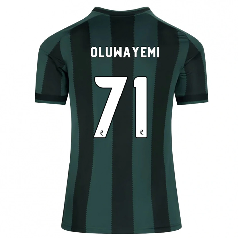 Danxen Kvinnor Tobi Oluwayemi #71 Mörk Skiffergrå Svart Bortatröja Matchtröjor 2026/27 Tröjor T-Tröja