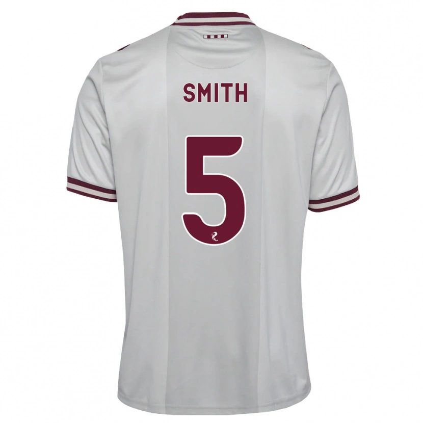 Danxen Kvinnor Lucas Smith #5 Vit Vinröd Bortatröja Matchtröjor 2026/27 Tröjor T-Tröja