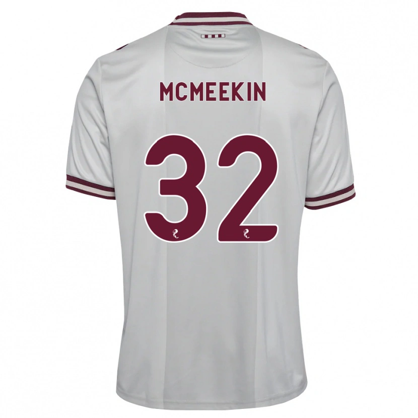 Danxen Kvinnor Keir Mcmeekin #32 Vit Vinröd Bortatröja Matchtröjor 2026/27 Tröjor T-Tröja