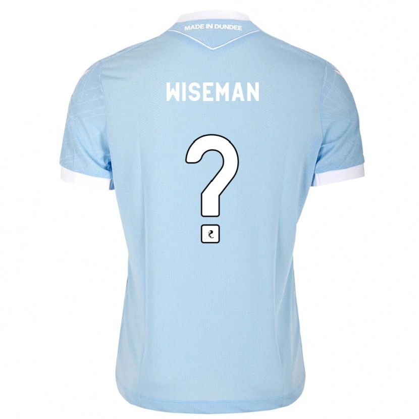 Danxen Kvinnor Lewis Wiseman #0 Ljus Himmelsblå Vit Bortatröja Matchtröjor 2026/27 Tröjor T-Tröja