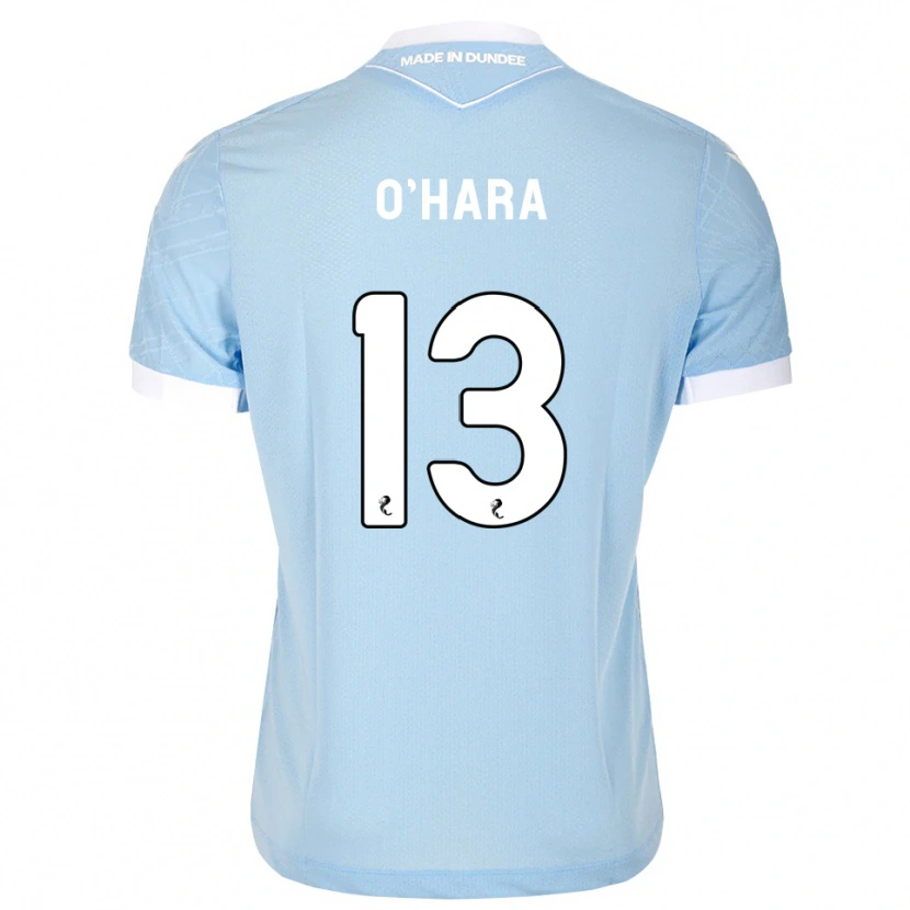 Danxen Kvinnor Kieran O'hara #13 Ljus Himmelsblå Vit Bortatröja Matchtröjor 2026/27 Tröjor T-Tröja