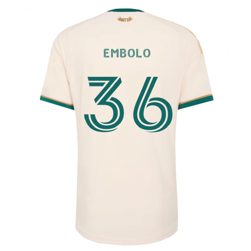 Danxen Kvinnor Breel Embolo #36 Champagnegön Bortatröja Matchtröjor 2026/27 Tröjor T-Tröja