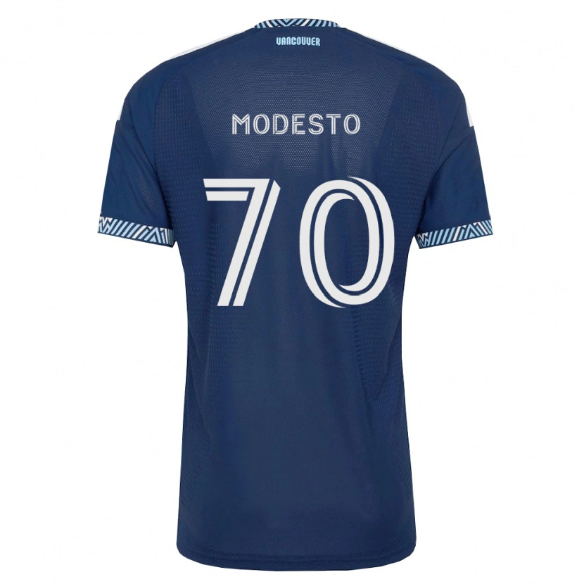 Danxen Kvinnor Rui Modesto #70 Mörkblå Vit Bortatröja Matchtröjor 2026/27 Tröjor T-Tröja