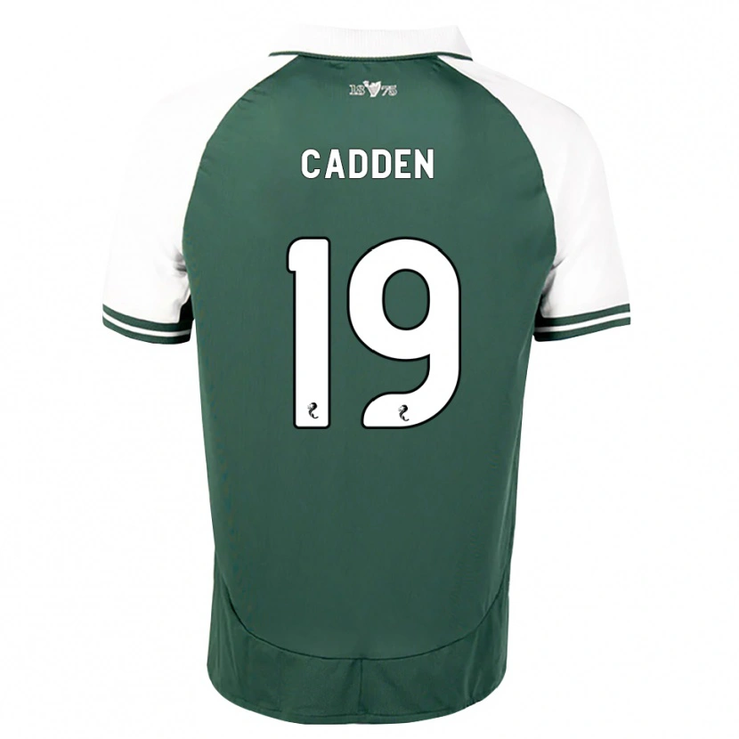 Danxen Barn Nicky Cadden #19 Havsgrön Vit Hemmatröja Matchtröjor 2026/27 Tröjor T-Tröja