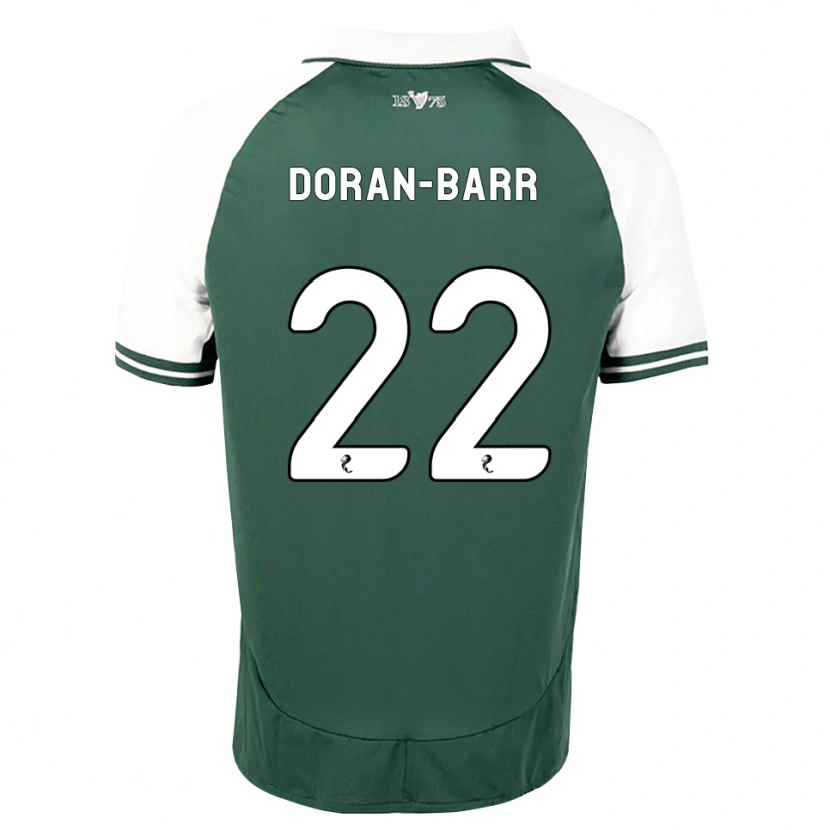 Danxen Barn Lauren Doran-Barr #22 Havsgrön Vit Hemmatröja Matchtröjor 2026/27 Tröjor T-Tröja