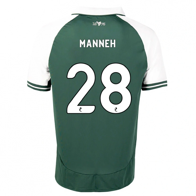 Danxen Barn Alasana Manneh #28 Havsgrön Vit Hemmatröja Matchtröjor 2026/27 Tröjor T-Tröja