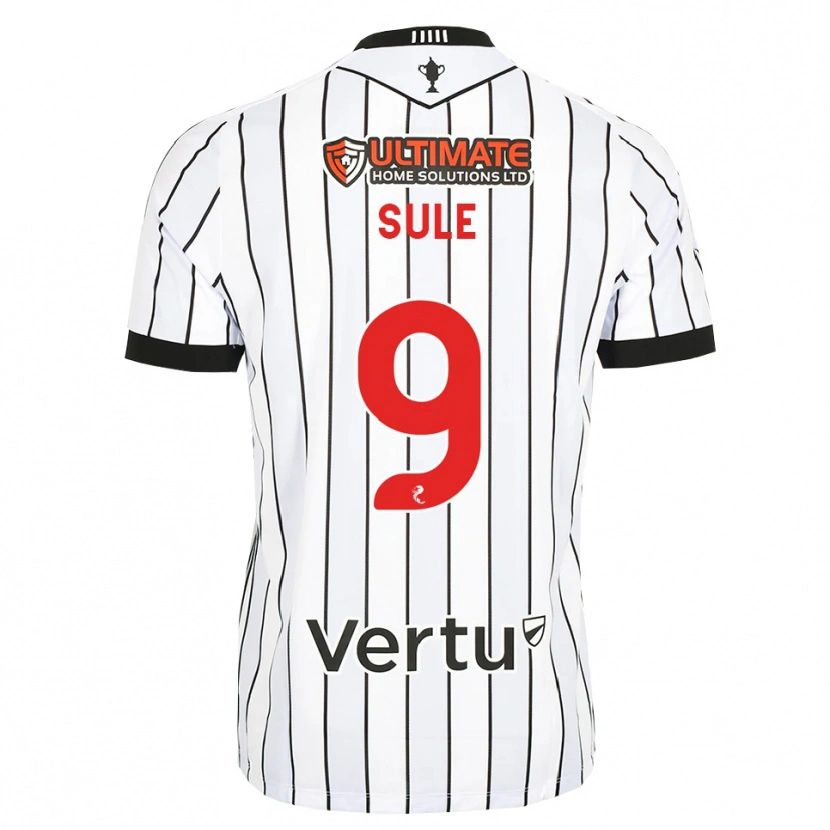 Danxen Barn Eseosa Sule #9 Vit Svart Röd Hemmatröja Matchtröjor 2026/27 Tröjor T-Tröja