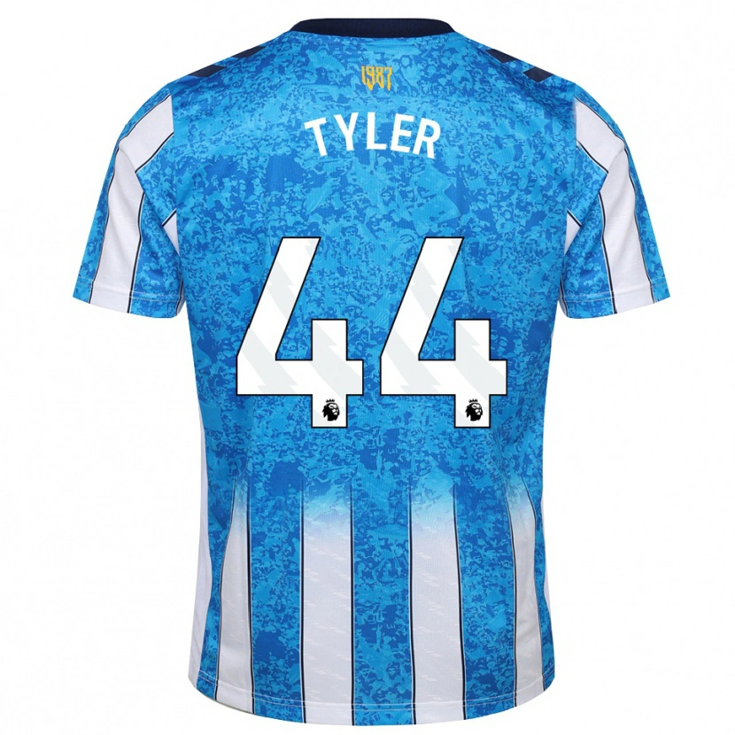 Danxen Barn Cian Tyler #44 Vit Blå Orange Hemmatröja Matchtröjor 2026/27 Tröjor T-Tröja