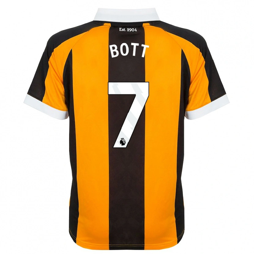 Danxen Barn Liberty Bott #7 Orange Svart Vit Hemmatröja Matchtröjor 2026/27 Tröjor T-Tröja